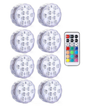 Load image into Gallery viewer, LEDFantasy - Change Any Backyard From 'Meh' To 'Wow' - IP68 Waterproof 16 Color Submersible LED Lights
